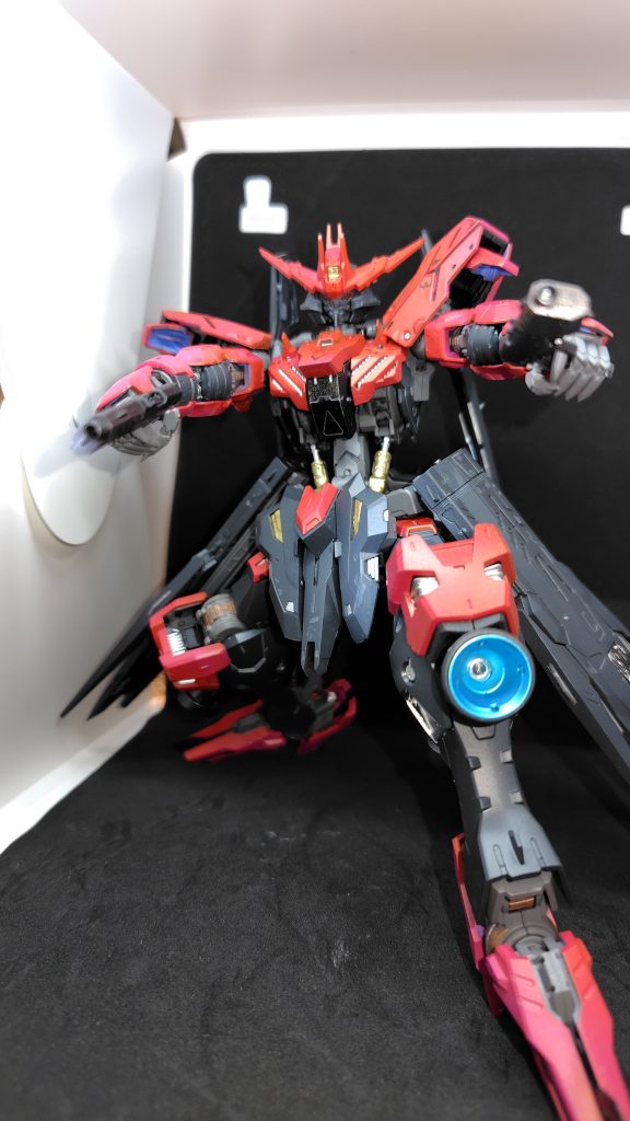 バーニアの塗装も思いのほかうまくいったと思います