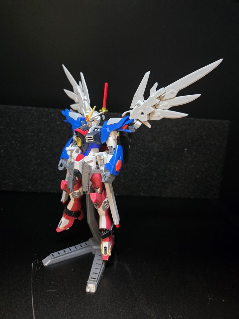 塗装直前の状態。色々時間がなかったのでこの状態まで持っていくのに1年弱くらいかかりました。