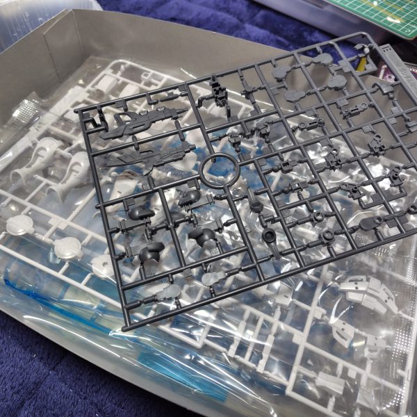 1週間ぶりに少し進みました😂久しぶりですし、あまり深く考えないよーに既存のホイールシールを貼りながら組んでます。パーツの切り取りはメインの白と骨格のグレーを残してある程度カットしてから、説明書通り今回は頭から作りました。お昼が早かったので、そろそろ晩御飯にしますが、手をとめたらまたいつ進めれるか分かりませんが😣たぶん明日も雪予報ですし予定ないので、進めれると思いますが。&nbsp;（3枚目）