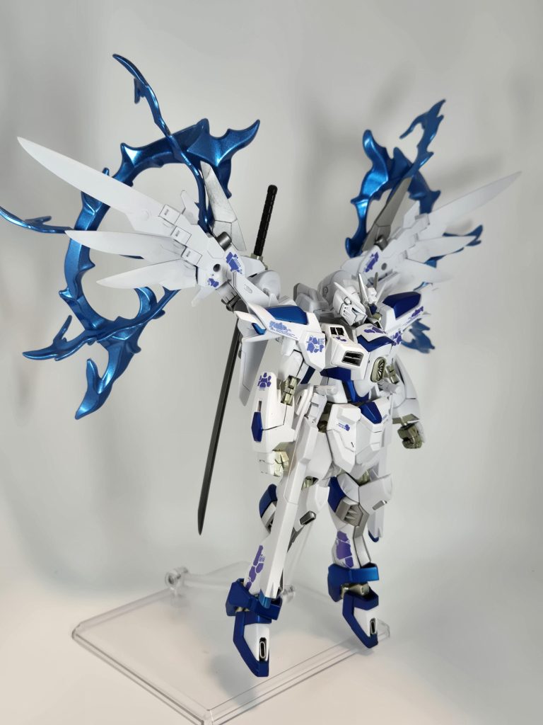 リミッター解除的なエフェクトもカミキバーニングのものを使って塗装しました！