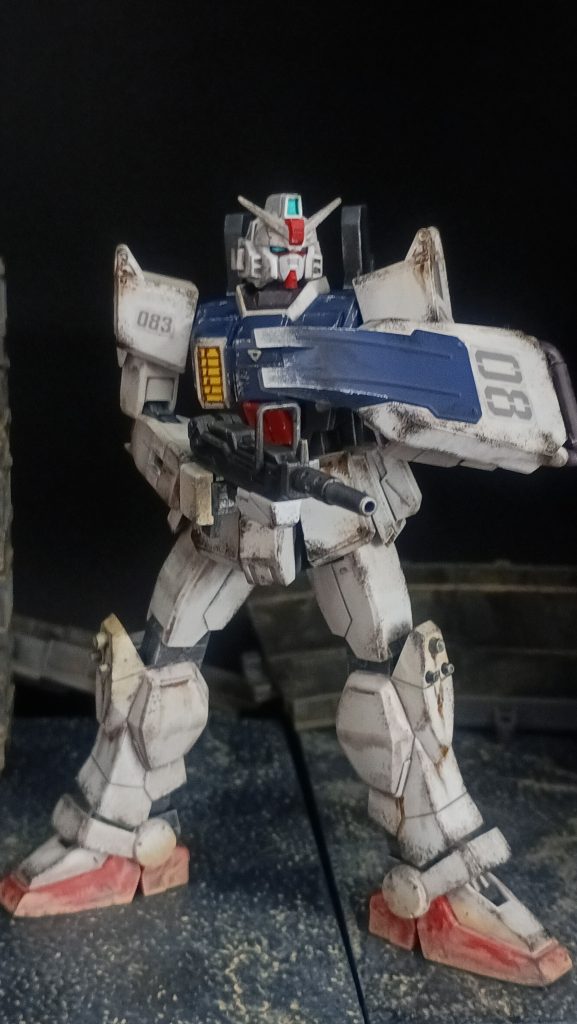 マシンガン構えからの