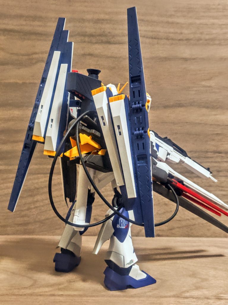 良い、この2番機は本当に良いっ、我ながらカッコよすぎ、いつものお手軽と言う名の手抜きフィニッシュなのに（泣）。もっと行けるっ、もっとクオリティをあげられるはずだっ。エントリーグレードの無限の可能性に私は、私は！！、「3つめ買うか」(あと何を付けるんや、もうええやろ)