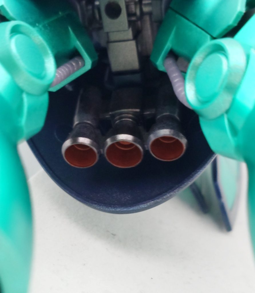 バーニア部分です！次に塗装内容説明、写真などを投下していきます✨