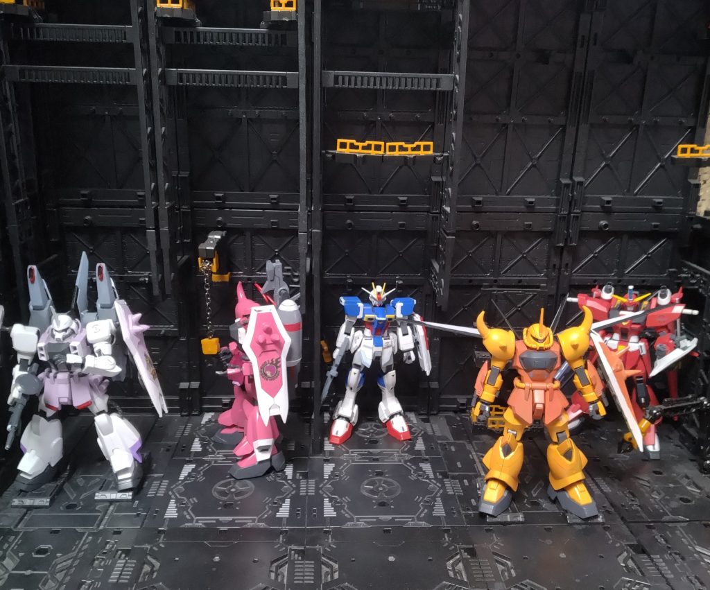 ザフト格納庫っぽく♪⁠&nbsp;⁠⁠(⁠^⁠ω⁠^⁠⁠&nbsp;⁠)