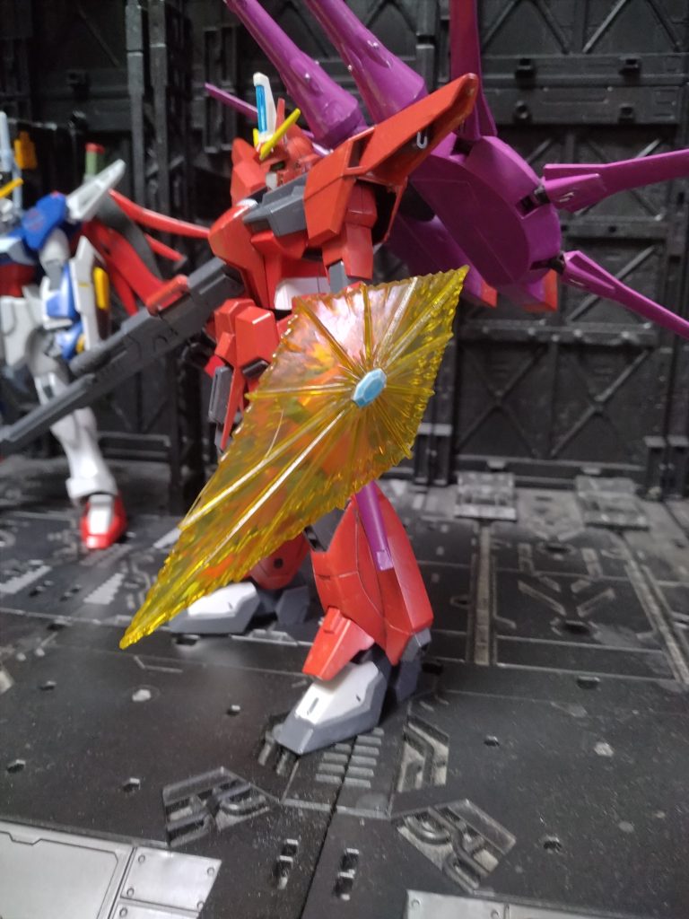 ビームシールドはイエロー✌️