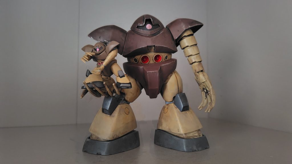 ゴッグ弟と一緒に（戸愚呂兄弟風）