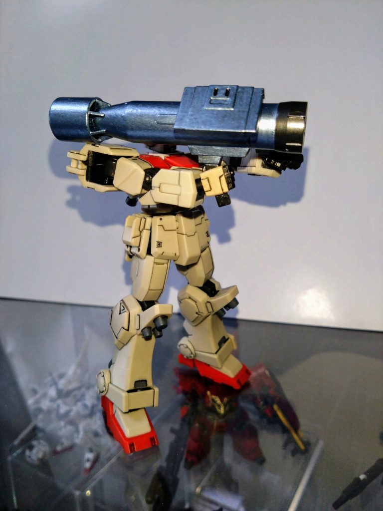 ネットガン、ロケットランチャーにはGXアイスシルバーを塗りました。&nbsp;