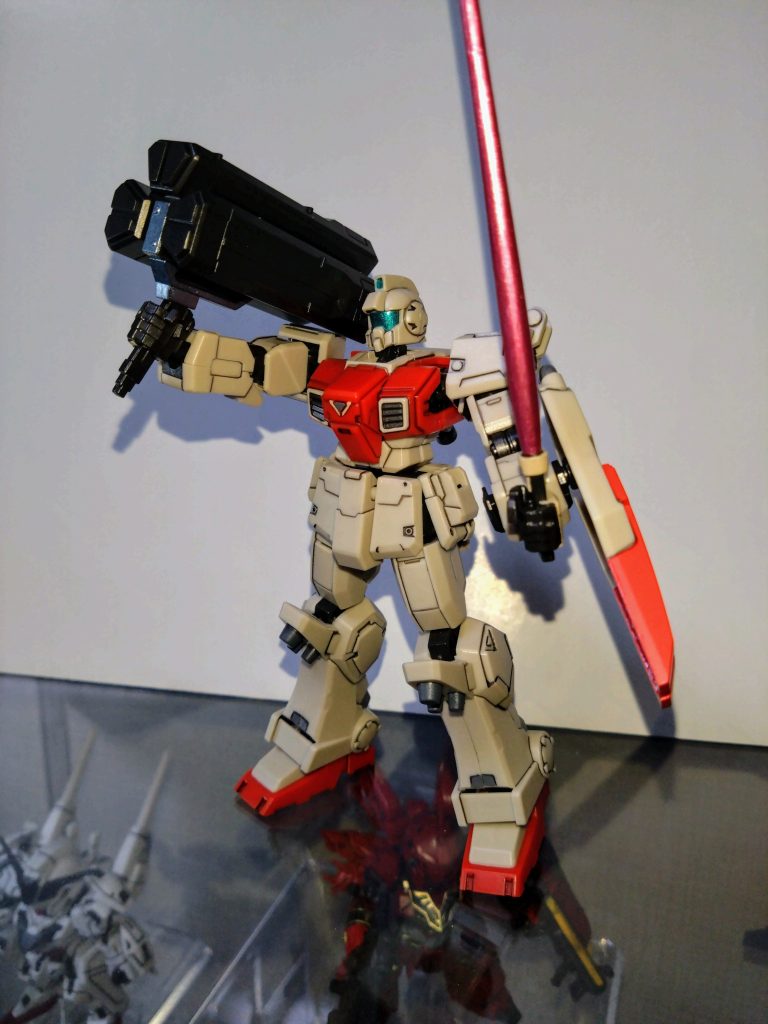 ビームサーベルはシルバー→GXメタルピーチを使用しました。