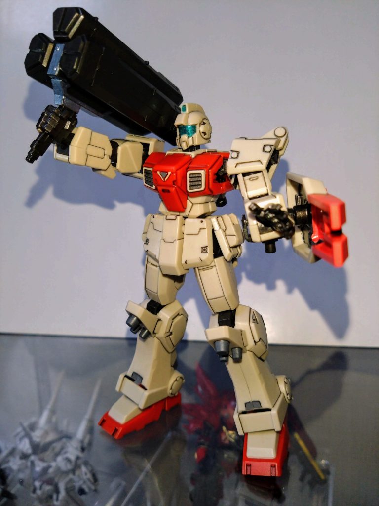 GフレームFA　陸戦型ジム–2枚目/制作者：基本筆塗り部分塗装仕様