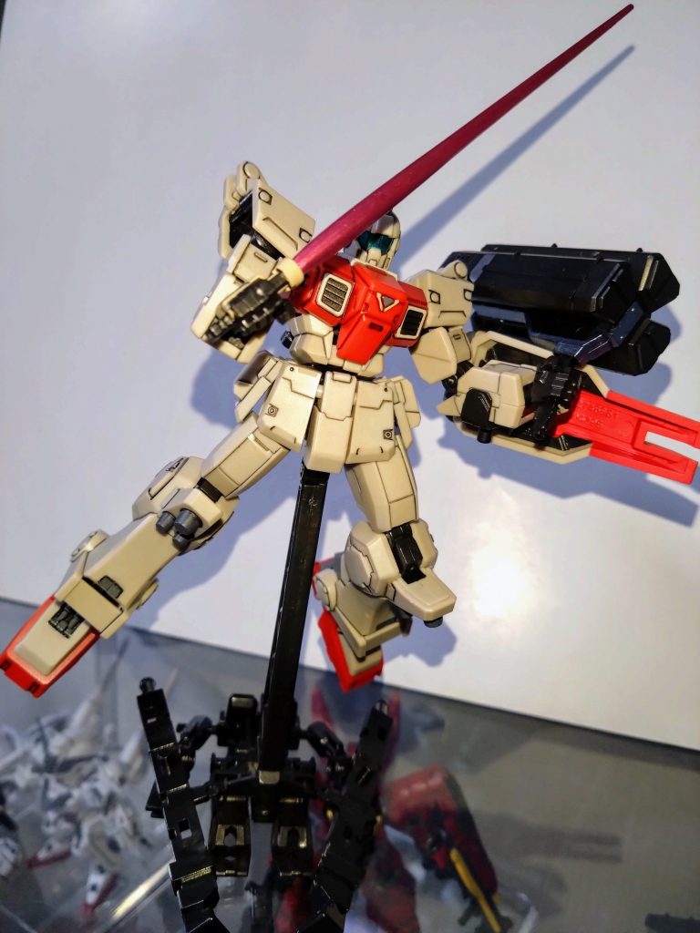 GフレームFA　陸戦型ジム–4枚目/制作者：基本筆塗り部分塗装仕様