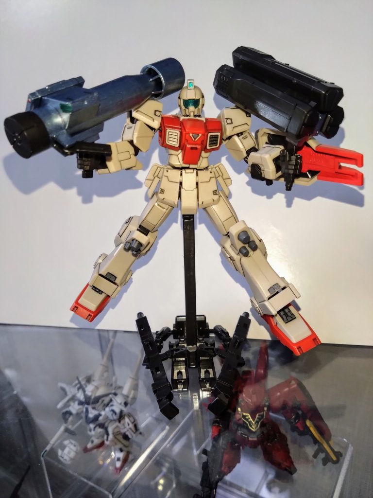 GフレームFA　陸戦型ジム–6枚目/制作者：基本筆塗り部分塗装仕様