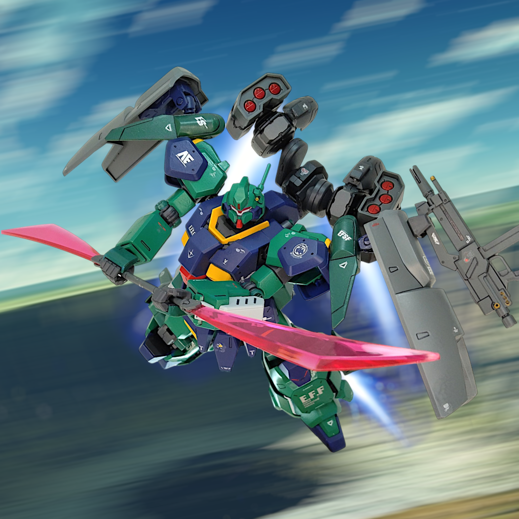 やっぱりこのカラーにはビームナギナタが似合います「SE-R」という文字だけでテンション↑↑です(iori_sei)