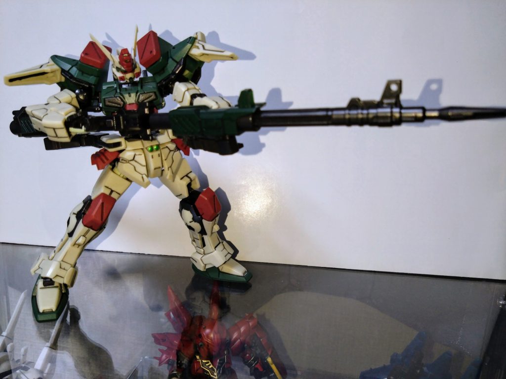 Gフレーム バスターガンダム–3枚目/制作者:基本筆塗り部分塗装仕様