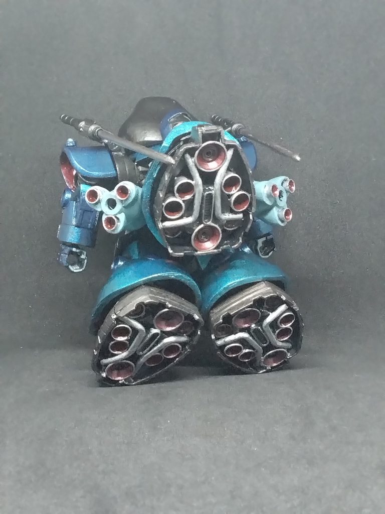 靴のスラスターも出来るだけ再現。