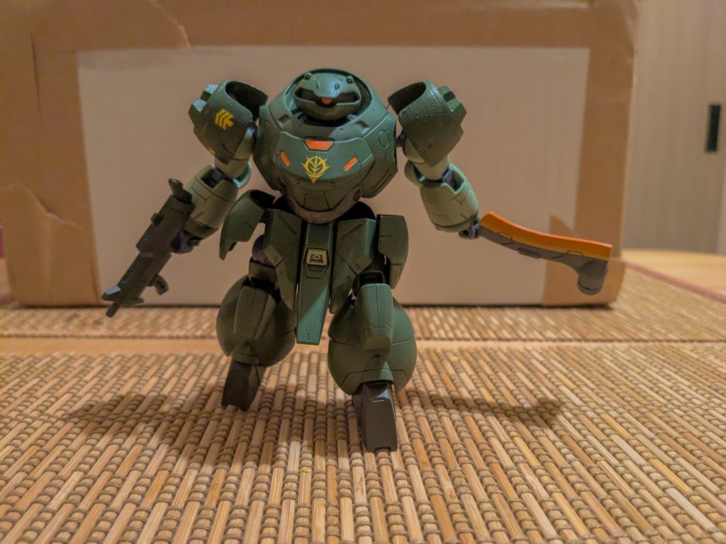 以上、ランドマン・ロディ(ジオン公国軍)でした。本作はお気に入りのため、メルカリでのコレクション整理対象にはなりません😓皆さまのマン・ロディ作例も、楽しみにしております！