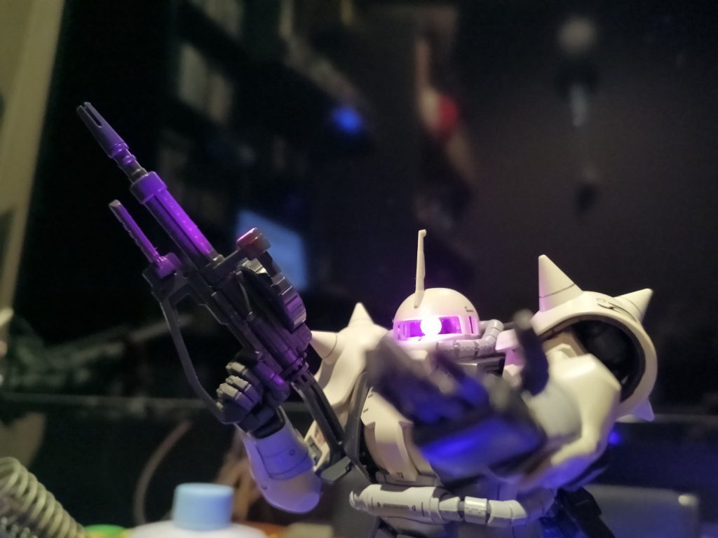 MG 高機動型ザクII シン・マツナガ専用 カスタム仕様–9枚目/制作者：福田　義康