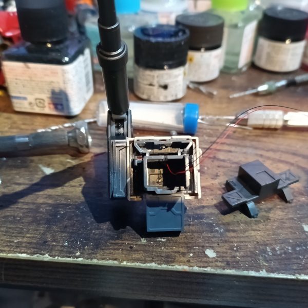 ビッグガンもビーム兵装として砲弾タイプのグリーンを入れてます‼️☝️ユニコーン世代まで現役だった機体なんでビーム兵装もありだろうという勝手脳内設定です😅💦（4枚目）