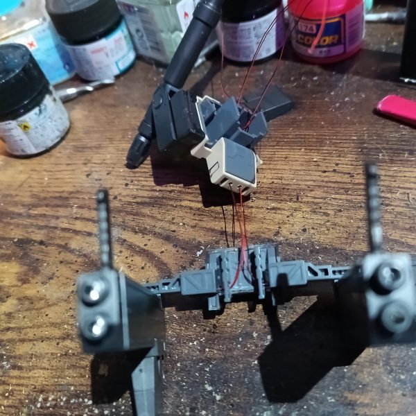 ビッグガンもビーム兵装として砲弾タイプのグリーンを入れてます‼️☝️ユニコーン世代まで現役だった機体なんでビーム兵装もありだろうという勝手脳内設定です😅💦（6枚目）