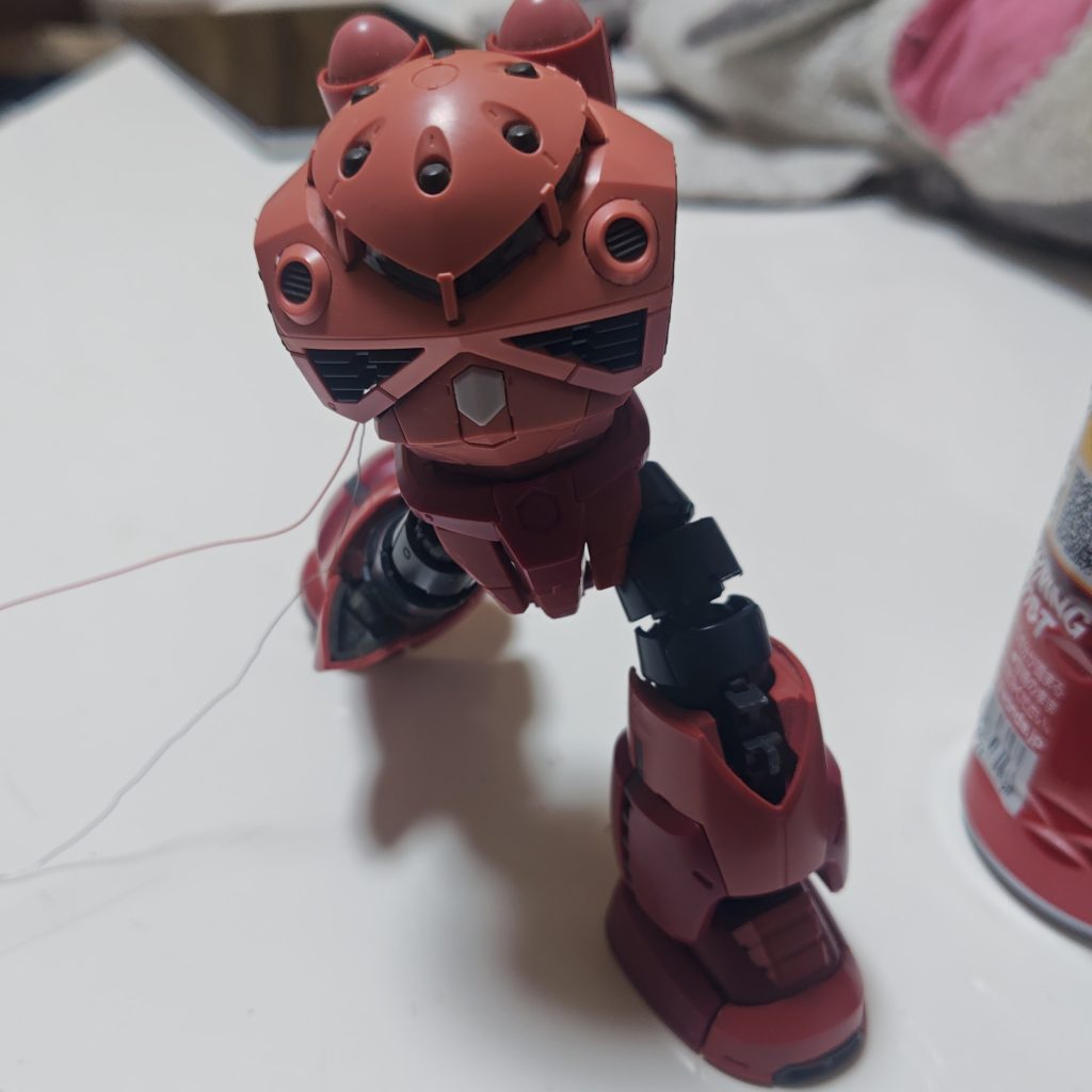 1:144のズゴックでは、ほぼ無理な構図