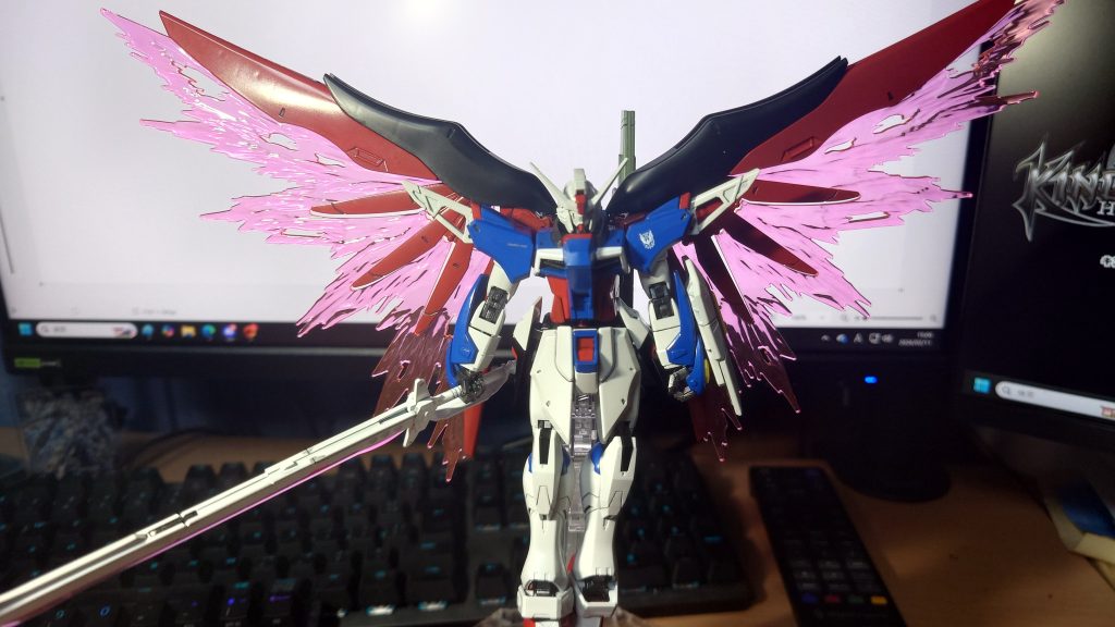HG デスティニーガンダムspec2 ゼウスシルエット–4枚目/制作者：じゃんけー