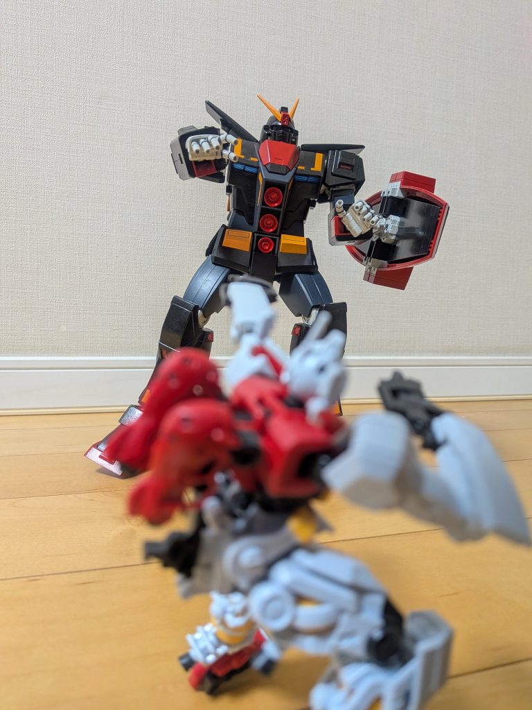 vs パチ組ゲルググ