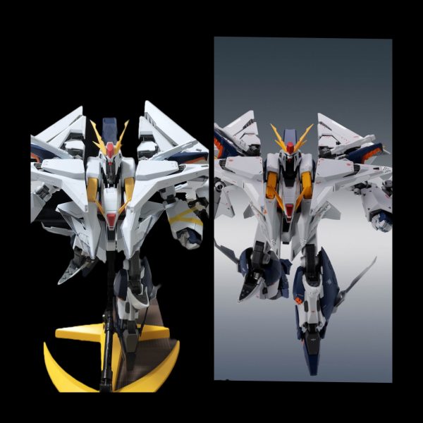 ポスターの闇堕ち魔王感を出したいから、顎周りに手を加えようか悩み中。首も太くイラスト風に作り直すか勝手にめちゃくちゃ出来の良いロボ魂版をライバル視してるので、どうにか越えてける作品を作りたいな（3枚目）