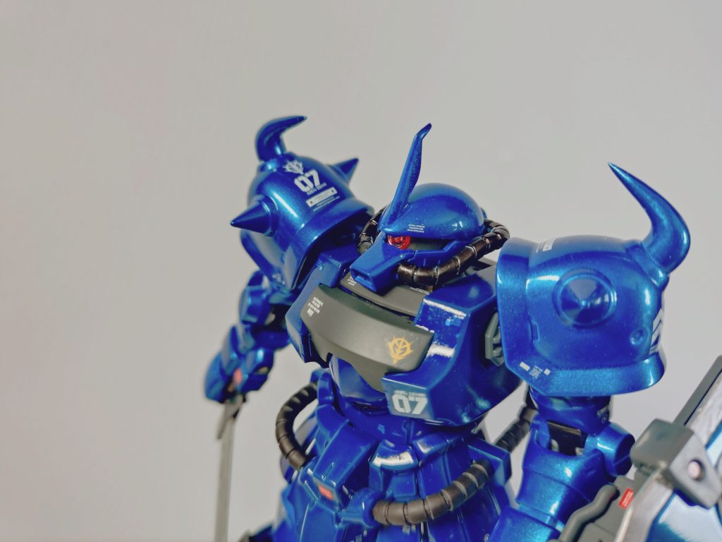 グフカスタムは多分３体目です。もうお腹いっぱい（笑）