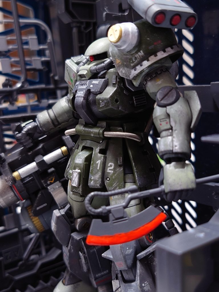 ザクF2型　カスタム–3枚目/制作者：マッシブ！