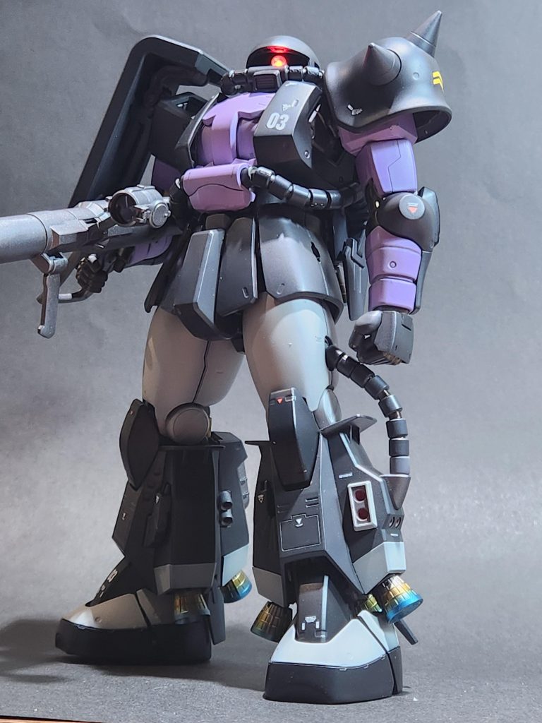 調色に少し時間がかかりましたが、それぞれ自分好みの良いグレー味になりました。