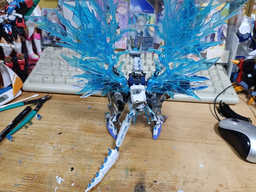 後羽がすごいことに