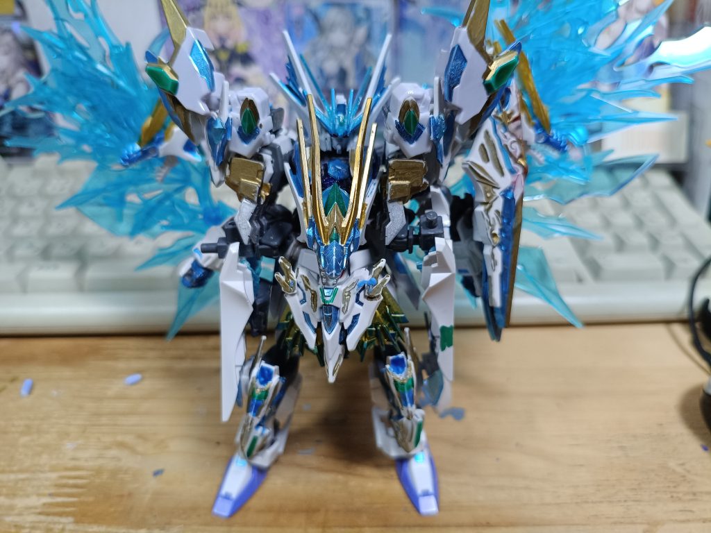 モビルスーツモード　前よりもさらに動けない(；・∀・)