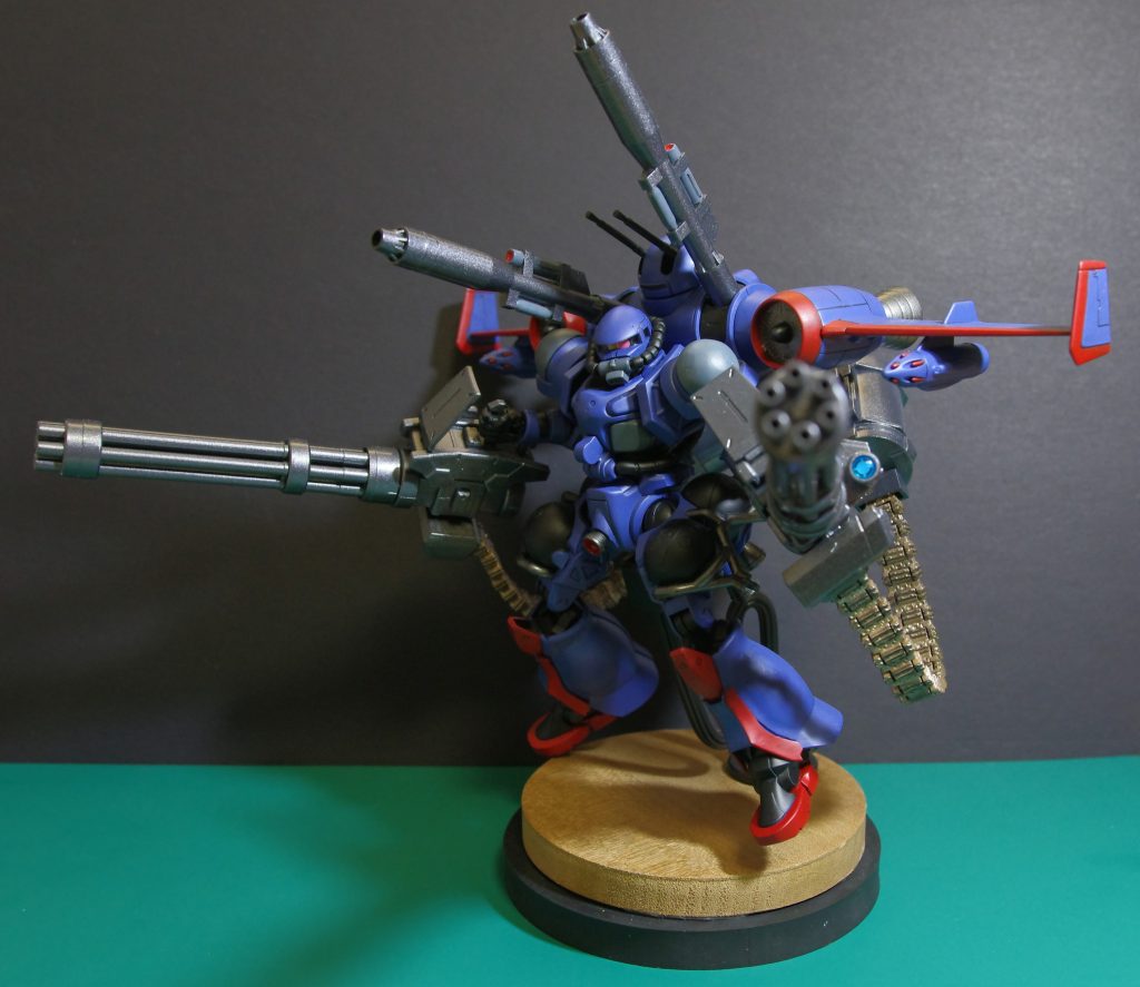 再度、全景。GQ版の関節はギチギチで保持力高くて良いですね( ´∀｀)