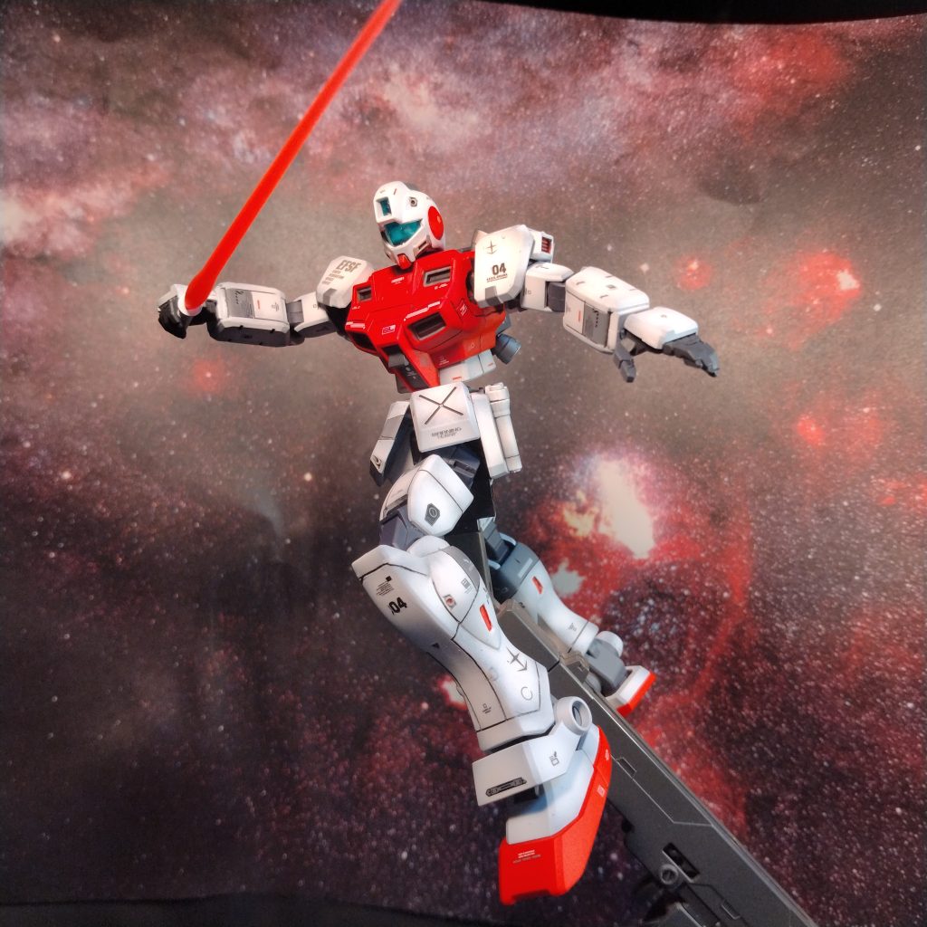 シールド無しの画像も載せて無いと左腕が見せれないと思いましたので!😄