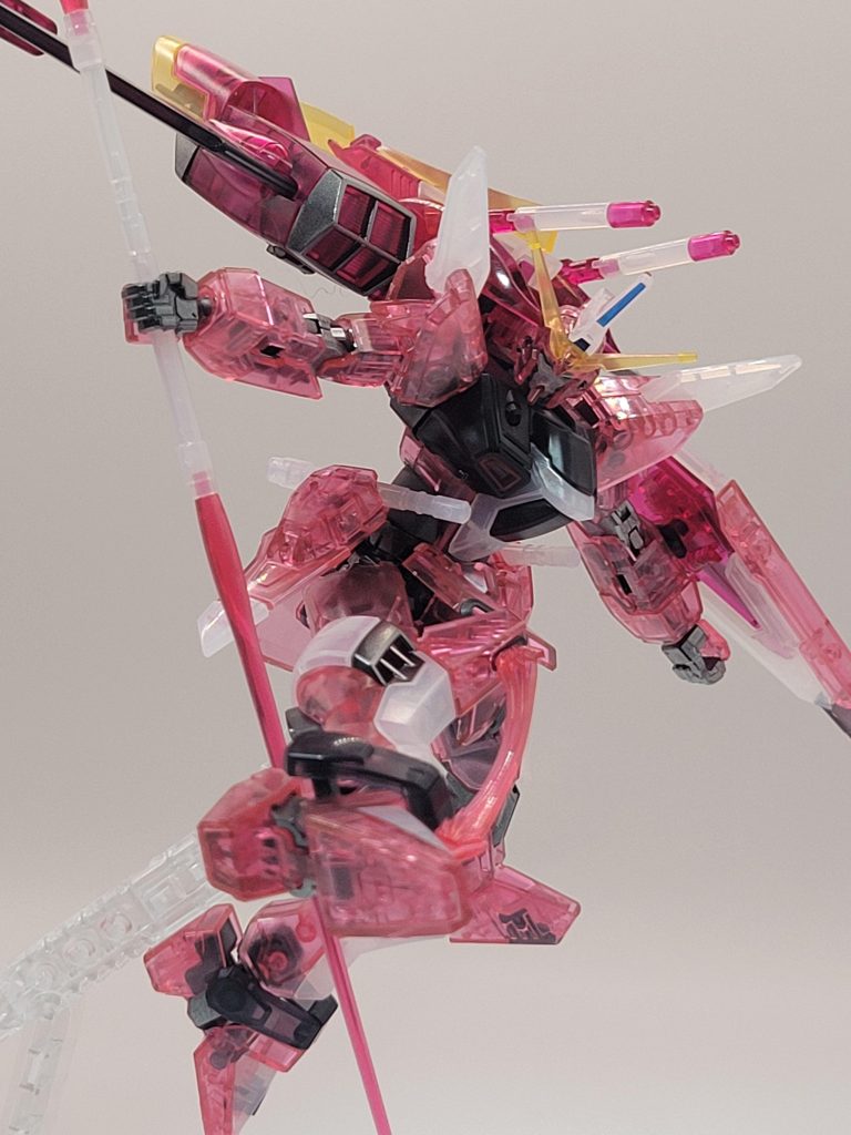 【素組】インフィニットジャスティスクリアカラー–4枚目/制作者：PANDAMAN01