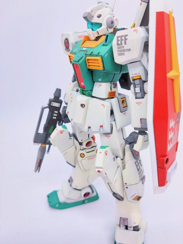 分かりづらいですが、フンドシ部は強調させて、前に張り出るようにして、男らしさをアピールしてあります😁