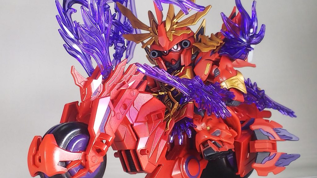 ツインアイにするとレッドウォーリアーみたいね。