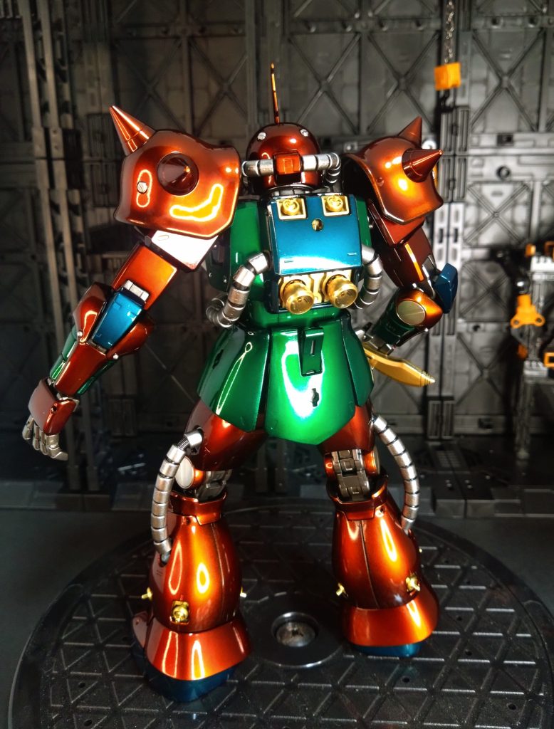 一回トップコート吹いてからデカール貼ろうとしたけど、急に面倒くさくなってしまいました😅