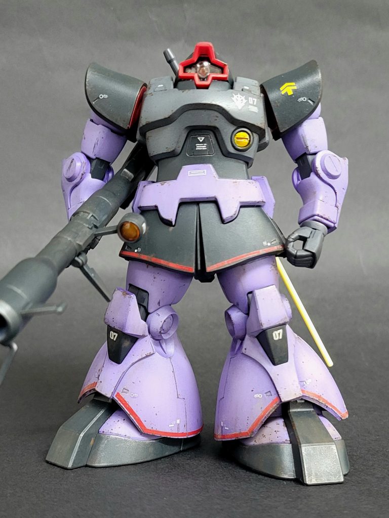 モノアイもクリアパーツに交換。