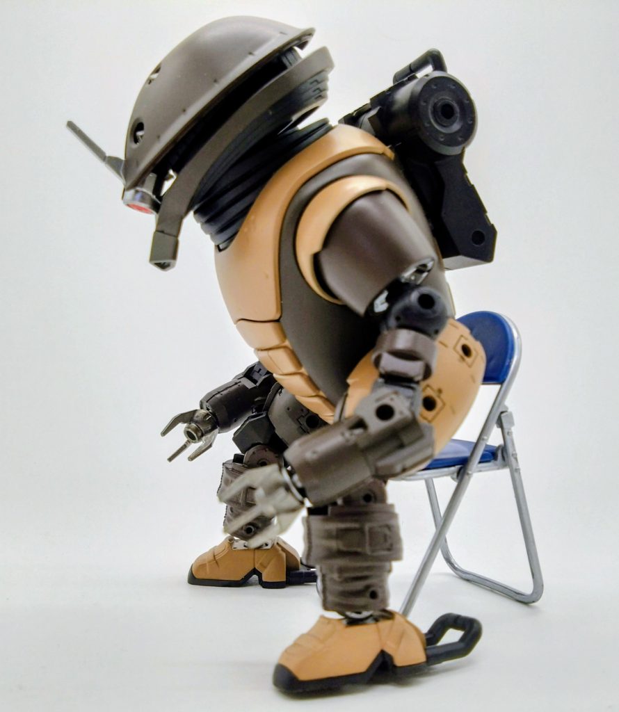 立ち上がりショット。