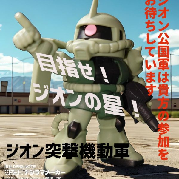 ジオン公国軍　募兵ポスター