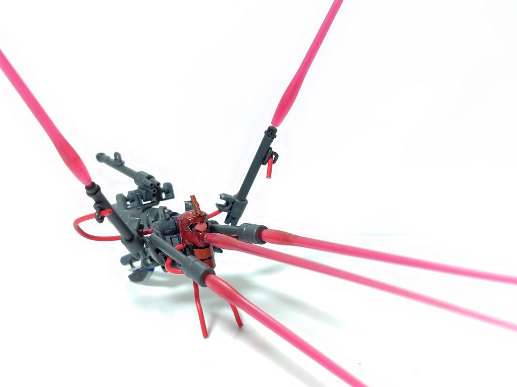 ビームが色んな所から出ます