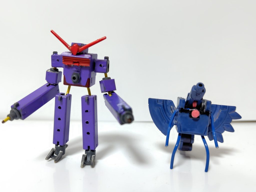 サイコカンサム（GQ）と並べて