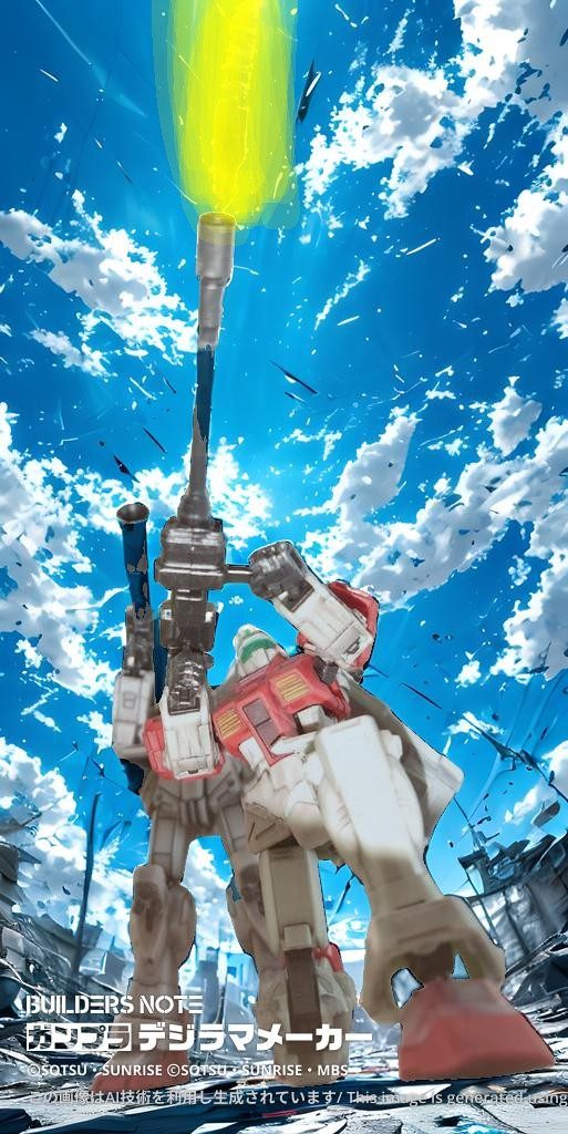 作品名：ジムだって輝きたい！！<p>　陸戦型ガンダムのキャノンをジムに持たせました　バディは陸戦型ジム　背景は「市街地」「森林」「基地」　違和感ないですね　Gフレームは武装が多くて楽しいです</p>
