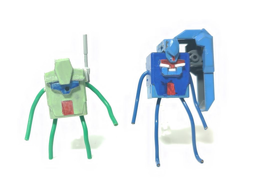 派生元のシェカンと比べて若干身長高くしています