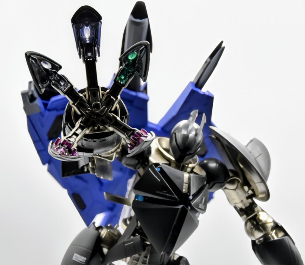 輝くハンドパーツのクリアは5人メンバーカラー