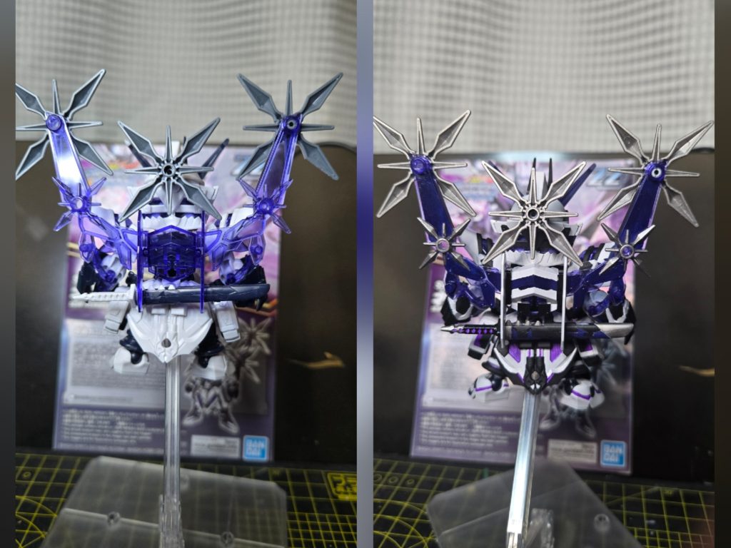 前に佐助デルタガンダムを作っていたので構造は大体同じなのでそんな苦労はないと言いたいけど