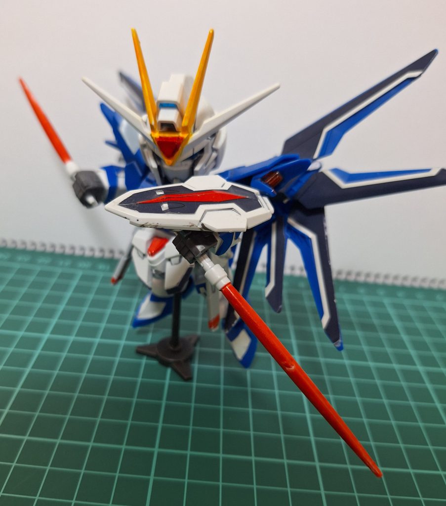 SD　ライジングフリーダムガンダム–2枚目/制作者：@tanatanaretort