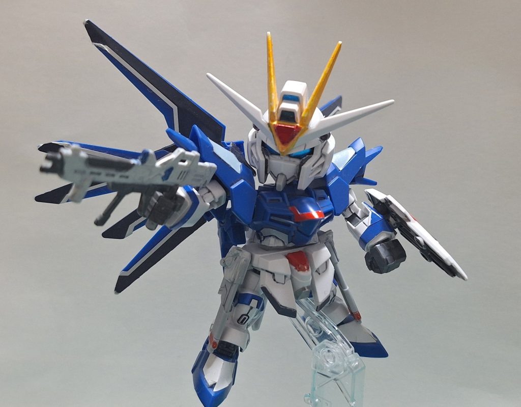 SD　ライジングフリーダムガンダム–2枚目/制作者：@tanatanaretort