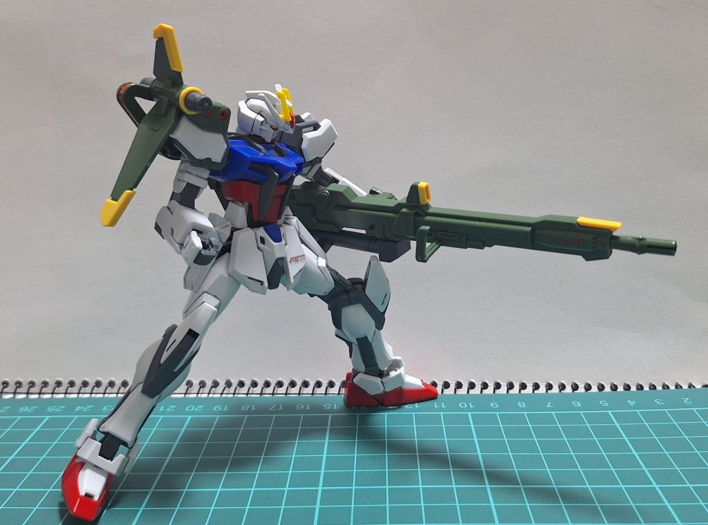 エントリーグレード　ランチャーストライクガンダム–5枚目/制作者：@tanatanaretort