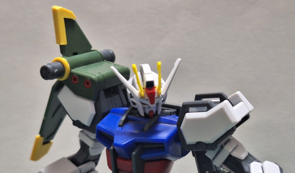 エントリーグレード　ランチャーストライクガンダム–2枚目/制作者：@tanatanaretort